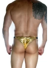Erkek  Arkası Büzgülü Gold Brazillian Slip