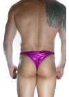 Erkek  Arkası Fuşya Büzgülü Brazillian Slip