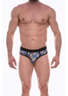 Erkek  Desenli Jockstrap Çamaşır