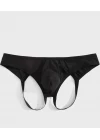 Erkek  Fantazi Siyah Jockstrap İç Giyim