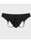 Erkek  Fantazi Siyah Jockstrap İç Giyim