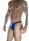 Erkek  Mavi Arkası Büzgülü Brazillian Slip