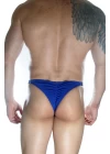 Erkek  Mavi Arkası Büzgülü Brazillian Slip