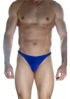 Erkek  Mavi Arkası Büzgülü Brazillian Slip
