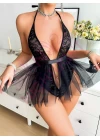 Fantazi Etekli Seksi Body