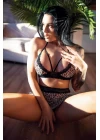 Fantazi Göğüs Detaylı Leopar Sütyen Külot Takım