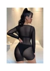 Fantazi Sütyenli Mini Çekici Gecelik