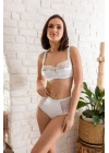 Gelin Set Toparlayıcı Minimizer Sütyen Slip Külot Takım Ekru (mgp32153)