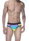 Gökkuşağı Jockstrap Erkek  İç Giyim