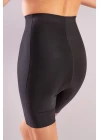 Golshan Girdle Extra Hight Waist Short Corset, İz Yapmayan Görünmez Ekstra Yüksek Bel Uzun Paçalı Siyah Korse