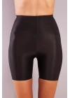 Golshan Girdle Hight Waist Micro Short Corset, İz Yapmayan Görünmez Yüksek Bel Paçalı Siyah Korse