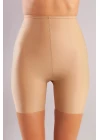 Golshan Girdle Hight Waist Micro Short Corset, İz Yapmayan Görünmez Yüksek Bel Paçalı Ten Korse