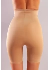 Golshan Girdle Hight Waist Micro Short Corset, İz Yapmayan Görünmez Yüksek Bel Paçalı Ten Korse