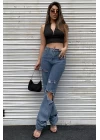 Kadın Siyah Yarım Fermuarlı Sıfır Kol Crop Top Bluz