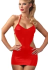 Kırmızı Seksi Mini Elbise