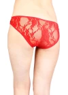 Kırmızı Şerit Detaylı Seksi Külot Brf1139