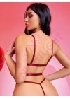 Lastik Detaylı Fantazi Body
