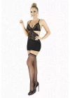 Likralı Saten Babydoll
