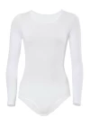 Likralı Uzun Kollu Body 4058