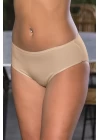 Pamuklu Yüksek Bel Slip Külot Ten (brf2966)