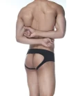 Siyah Jockstrap Erkek  İç Giyim