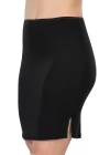 Siyah Mı Emay 1438 Modal Cotton Midi Jupon
