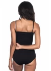Siyah Mı Emay 1923 Soft İp Askılı Çıtçıtlı  Body