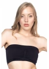 Siyah Mı Emay 4022 Pedli Straplez Korse