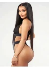Siyah Transparan Tül Fantezi Babydoll