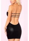 Straplez Bayan Seksi Elbise