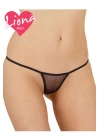 Transparan Büyük Beden G-string
