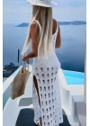 Triko Ajurlu Elbise