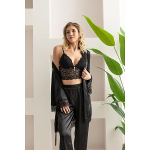 10 Parça Gelin Seti Siyah (brf312245)