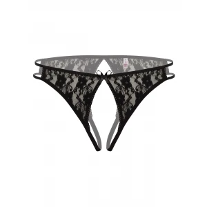 Ağı Açık Kadın Siyah Fantezi Külot