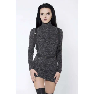 Beli Kurdeleli Şık Deri Harness - Brf177