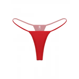 Büyük Beden Kırmızı Fantezi String