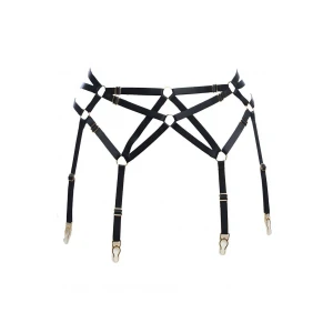 Çapraz Detaylı Şık Harness Jartiyer - Brf146