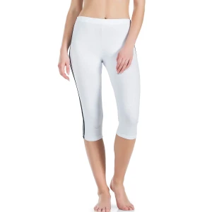 Çizgili Kadın Kapri Tayt 0534