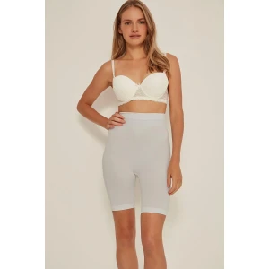 Ekru Mı Emay 3005 Soft Uzun Paçalı Boxer Korse