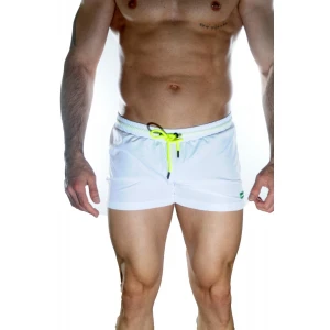 Erkek Beyaz Mini Mayo Short