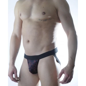 Erkek Daire Desenli Jockstrap İç Giyim