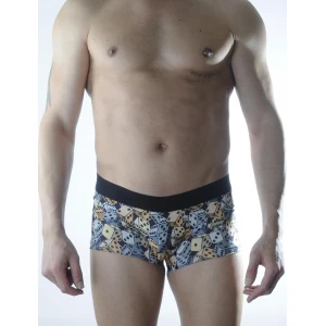 Erkek Zar Desenli Boxer