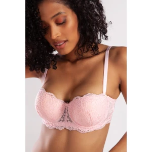 G.colors Push Up Strapless Bra, Açık Pembe Konforlu Ve Şık Sütyen