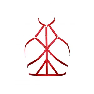Göğsü Saran Şık Lastik Harness - Brf148