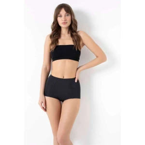 Kadın Mikro Kumaş Lazer Kesim Paça Külot Korse