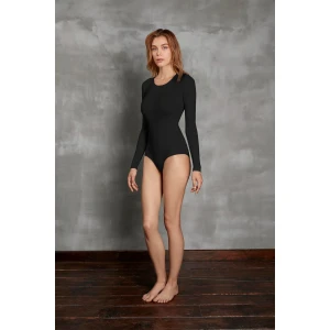 Kadın Uzun Kol %96 Viloft Termal Body Siyah 12453