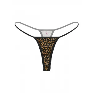 Leopar Desenli Kadın Fantezi String