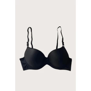 Mikro Kumaş Push Up Dolgulu Balenli Günlük Tek Destekli Sütyen