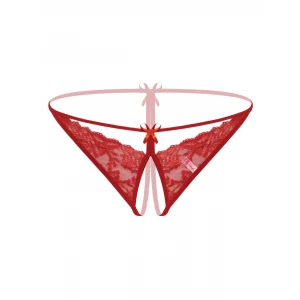 Özel Bölgesi Açık Kadın Fantezi İç Giyim Külot