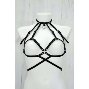 Seksi Giyim Deri Harness - Brf330